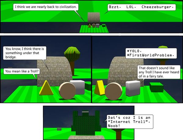 Txt spk all da way. (panel 1 of 1)
