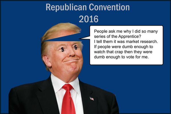 In England, to "Trump" is to fart. (panel 1 of 1)